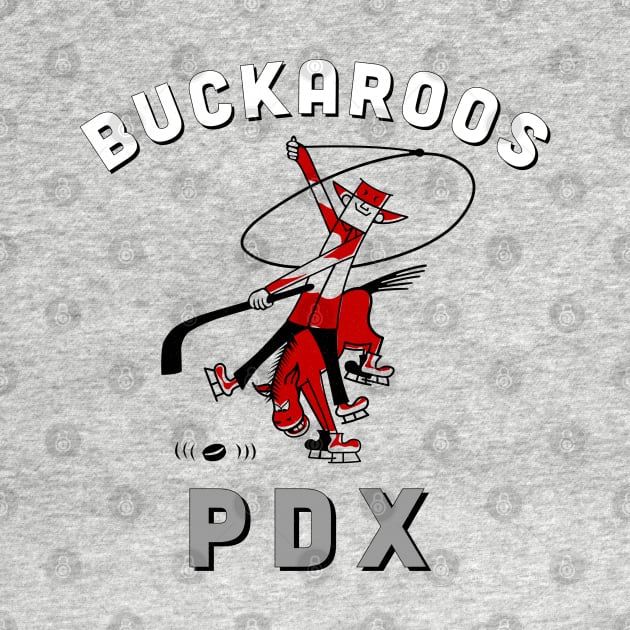 Defunct PDX Buckaroos Hockey 1960 by LocalZonly